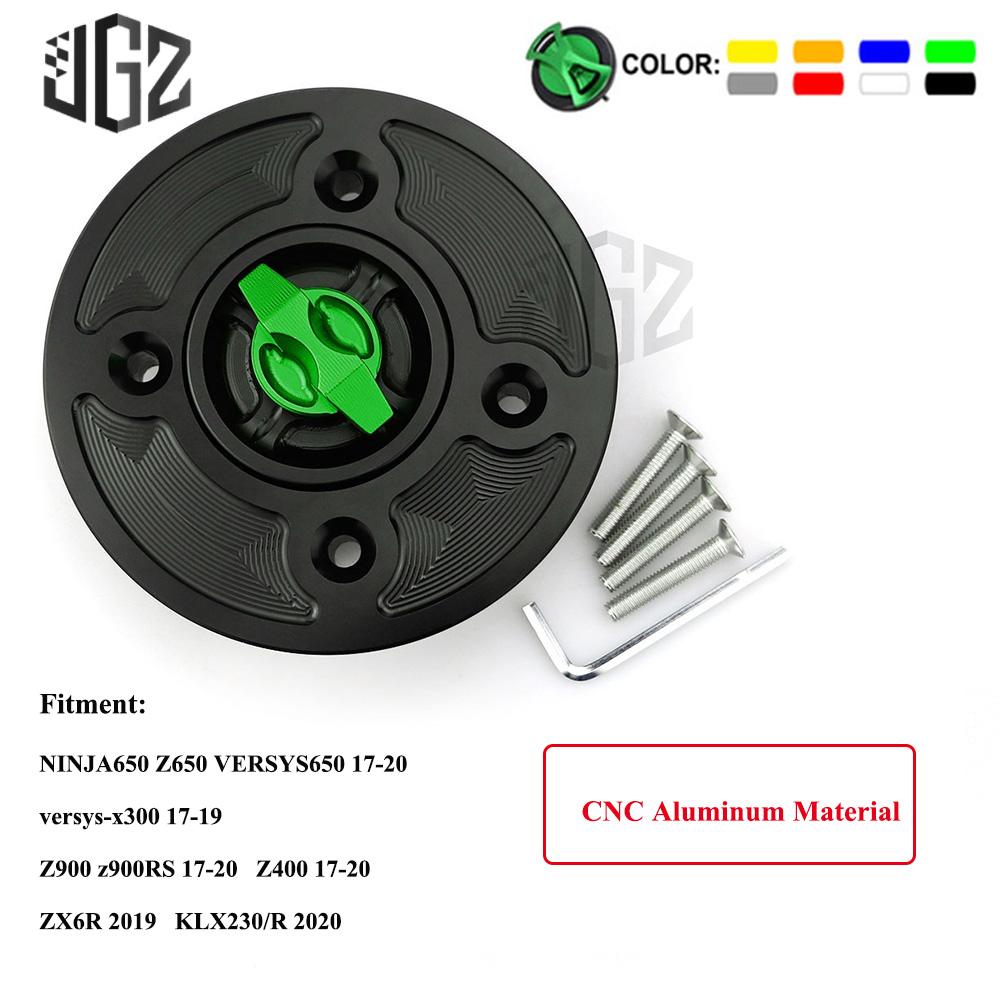 Nắp Đậy Bình Xăng Cho Xe Mô Tô Kawasaki Ninja 650 Z650 Versys 650 Z400 Z900 Z900Rs Zx6R Klx230 / R