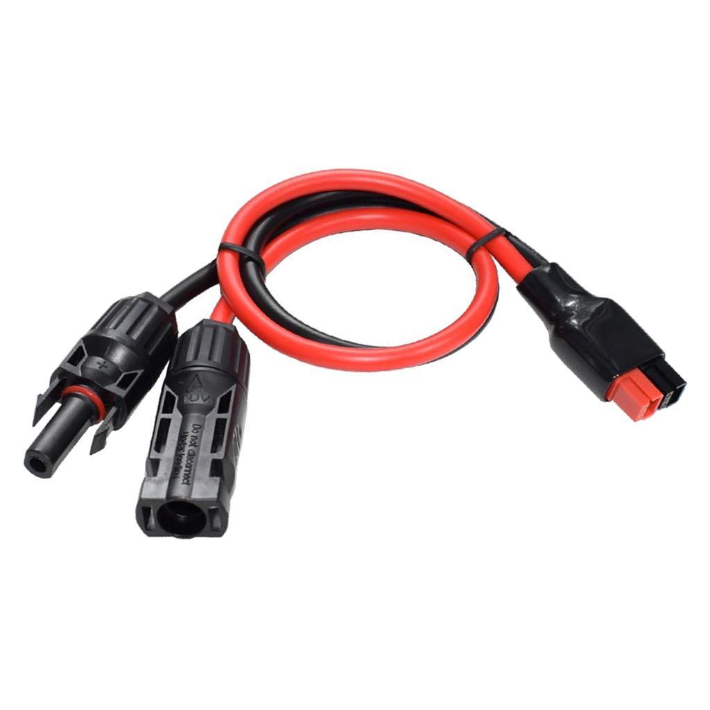 Solar Panel Extension Cable Wire Connector 10 AWG 45A