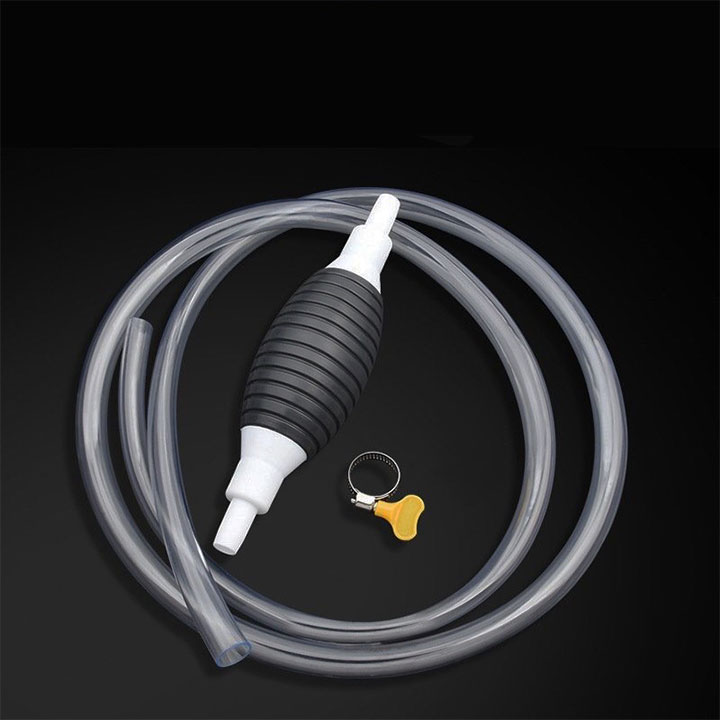 Dụng cụ bơm hút xăng dầu, nước bể cá cầm tay tiện dụng dài 1,2m