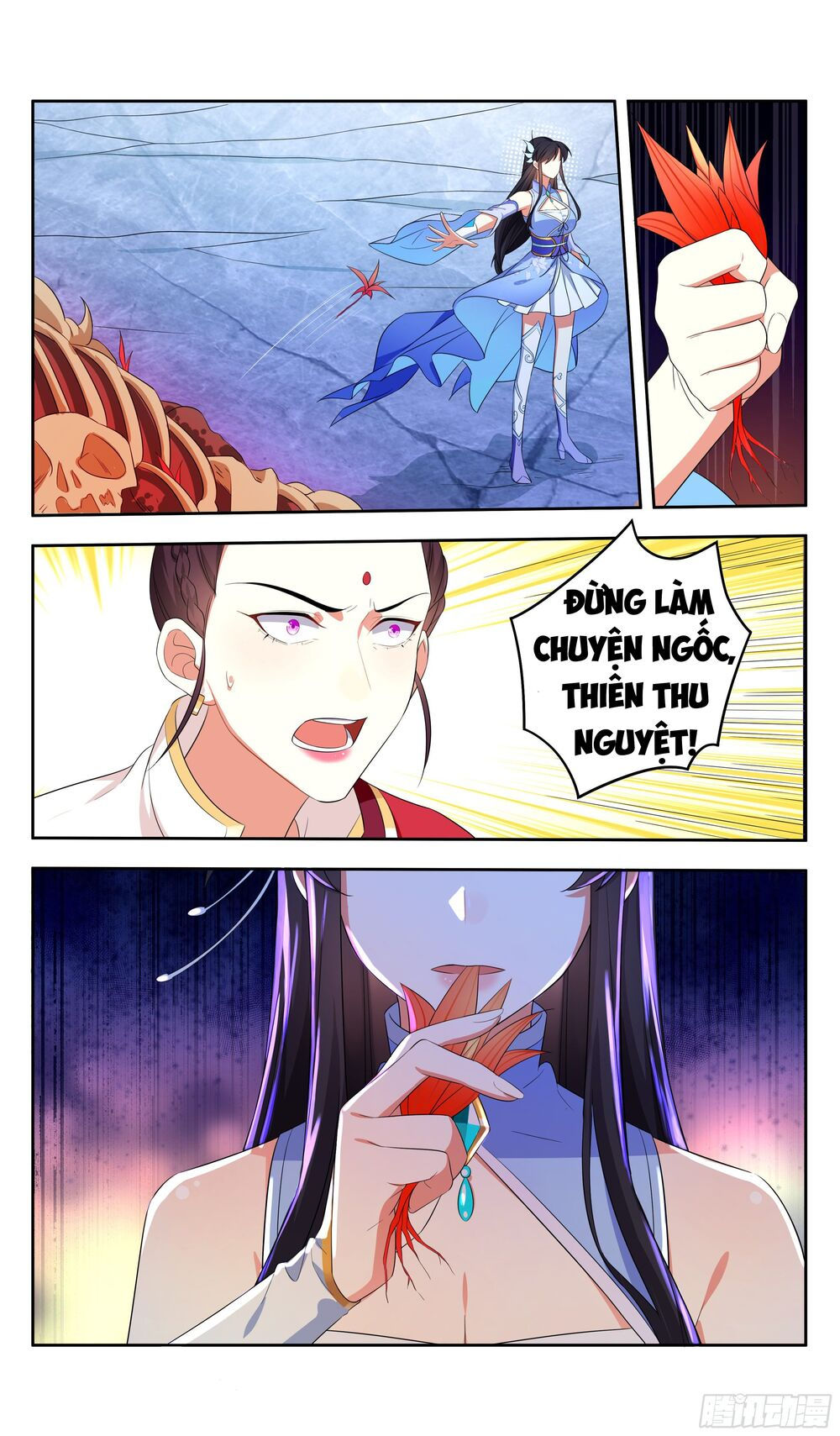 hệ thống ép ta làm nhân vật phản diện chapter 29 12