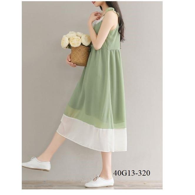 ĐẦM DÂY VOAN CÓ LÓT CAO CẤP -G13-320