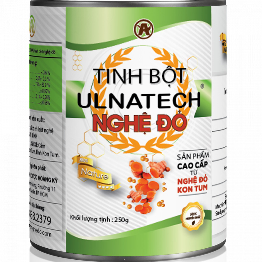 Tinh bột nghệ Ulnatech nghệ đỏ