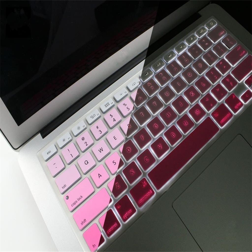 Matte Screen Protector Film+Silicone Keyboard Cover for Macbook Air 13''