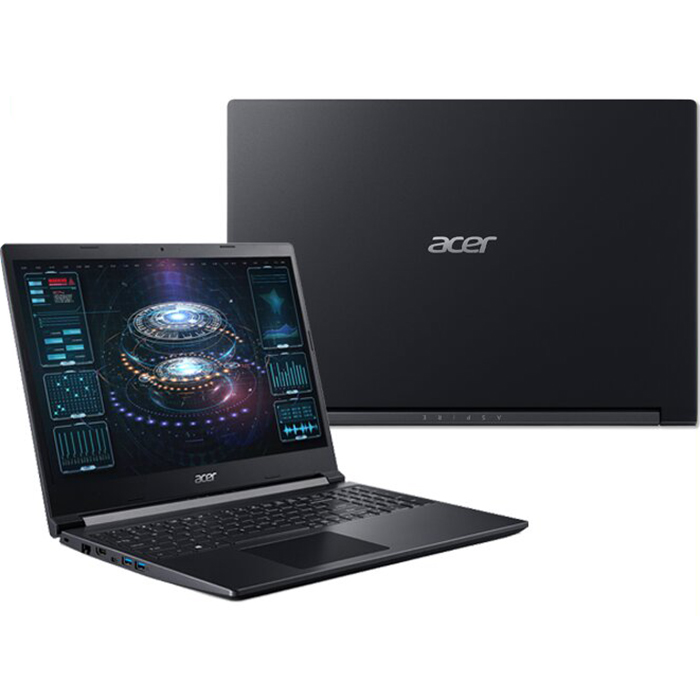 Laptop Acer Aspire 7 A715-41G-R150 NH.Q8SSV.004 (AMD Ryzen 7 3750H/ 8GB DDR4 2400MHz/ 512GB PCIe NVMe/ GTX 1650Ti 4GB GDDR6/ Win10) - Hàng Chính Hãng