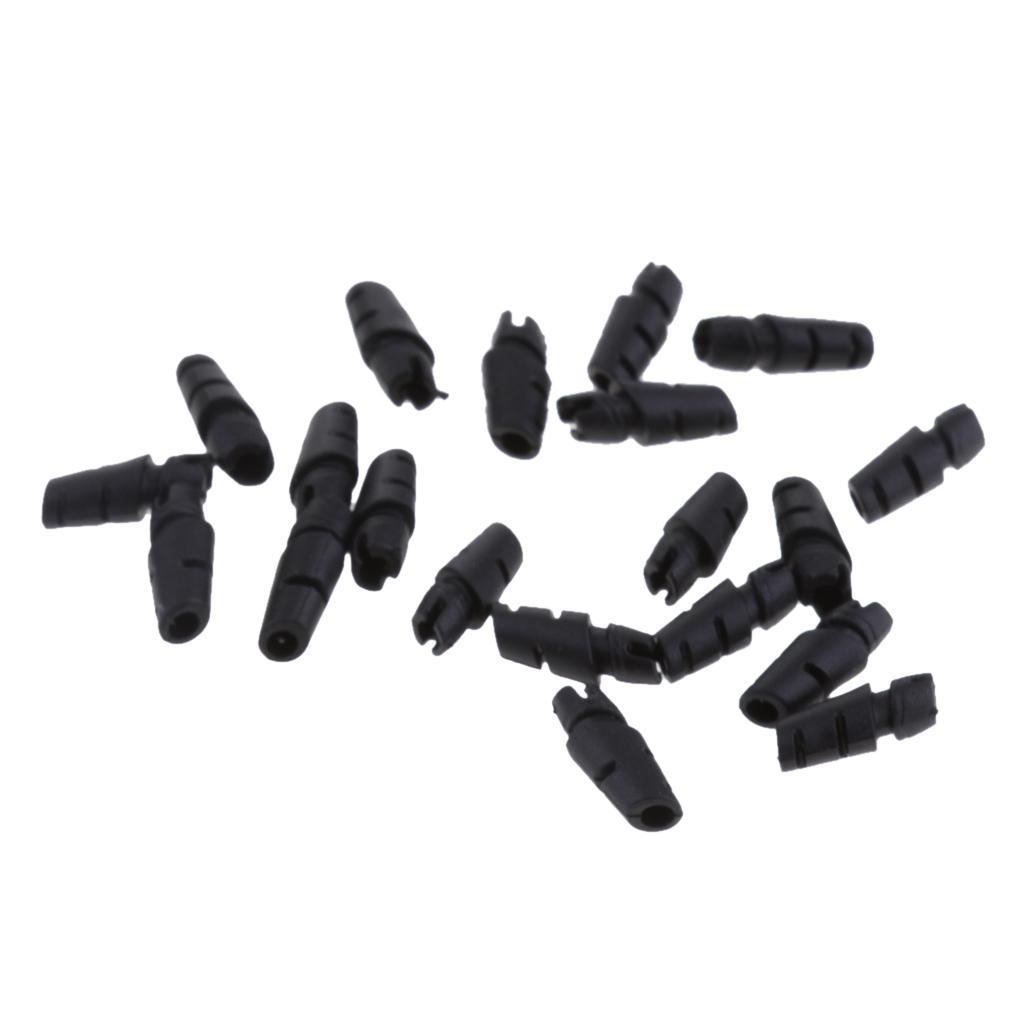 Universal Headphone Tail Tube Buttom  2.9-3.1mm Earphone Shell Black