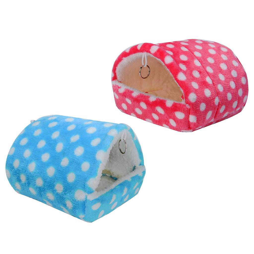 Pet Triangle Hammock Parrot Bird Small Animal House Warm Hut Nest