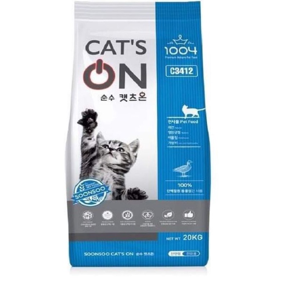 Thức ăn hạt dành cho Mèo mọi lứa tuổi Cat's On - 5kg