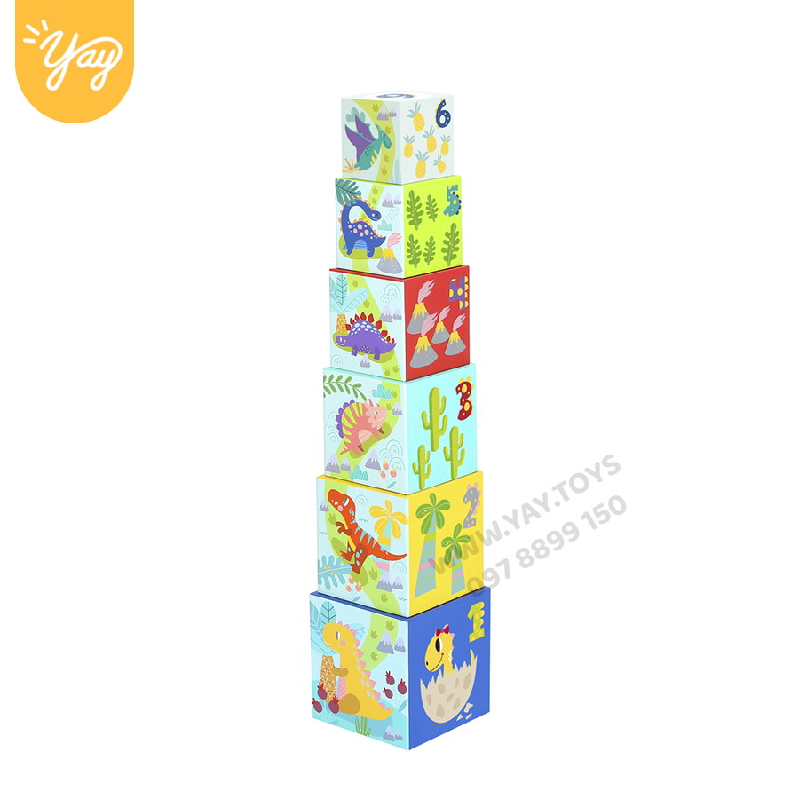 [NHIỀU MẪU] Trò Chơi Chiếc Hộp Sắp Xếp cho bé 12m+ - Tooky Toy