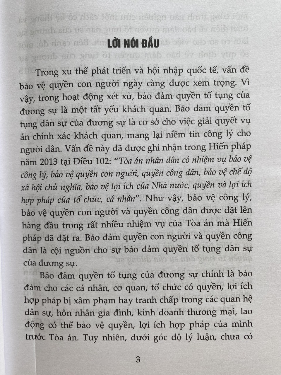 Bảo Đảm Quyền Tố Tụng Dân Sự Của Đương Sự