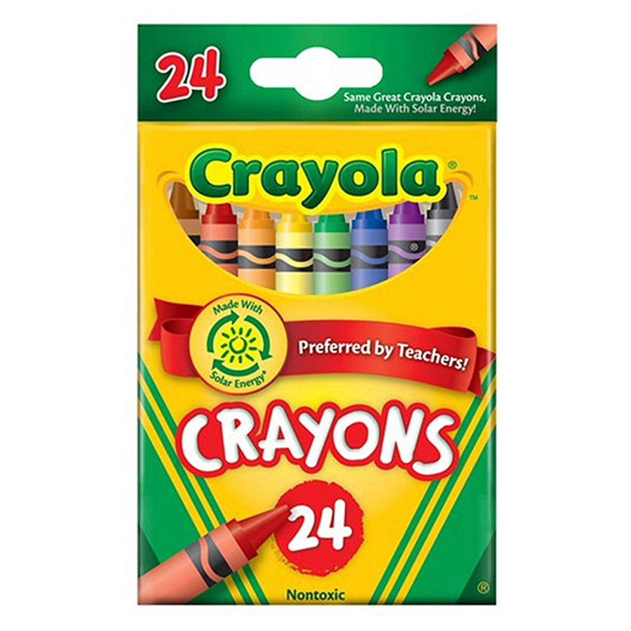 Combo B (Sáp 24 + Chì 24) Crayola CBB