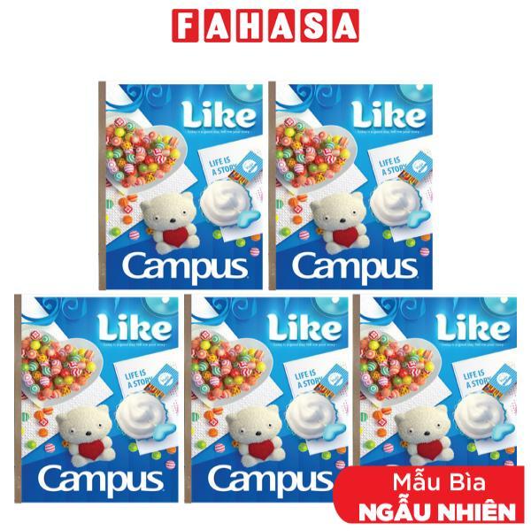 Combo 5 Tập Gift B5 Kẻ Ngang 80 Trang ĐL 58-65g/m2 - Campus NB-BGIF80