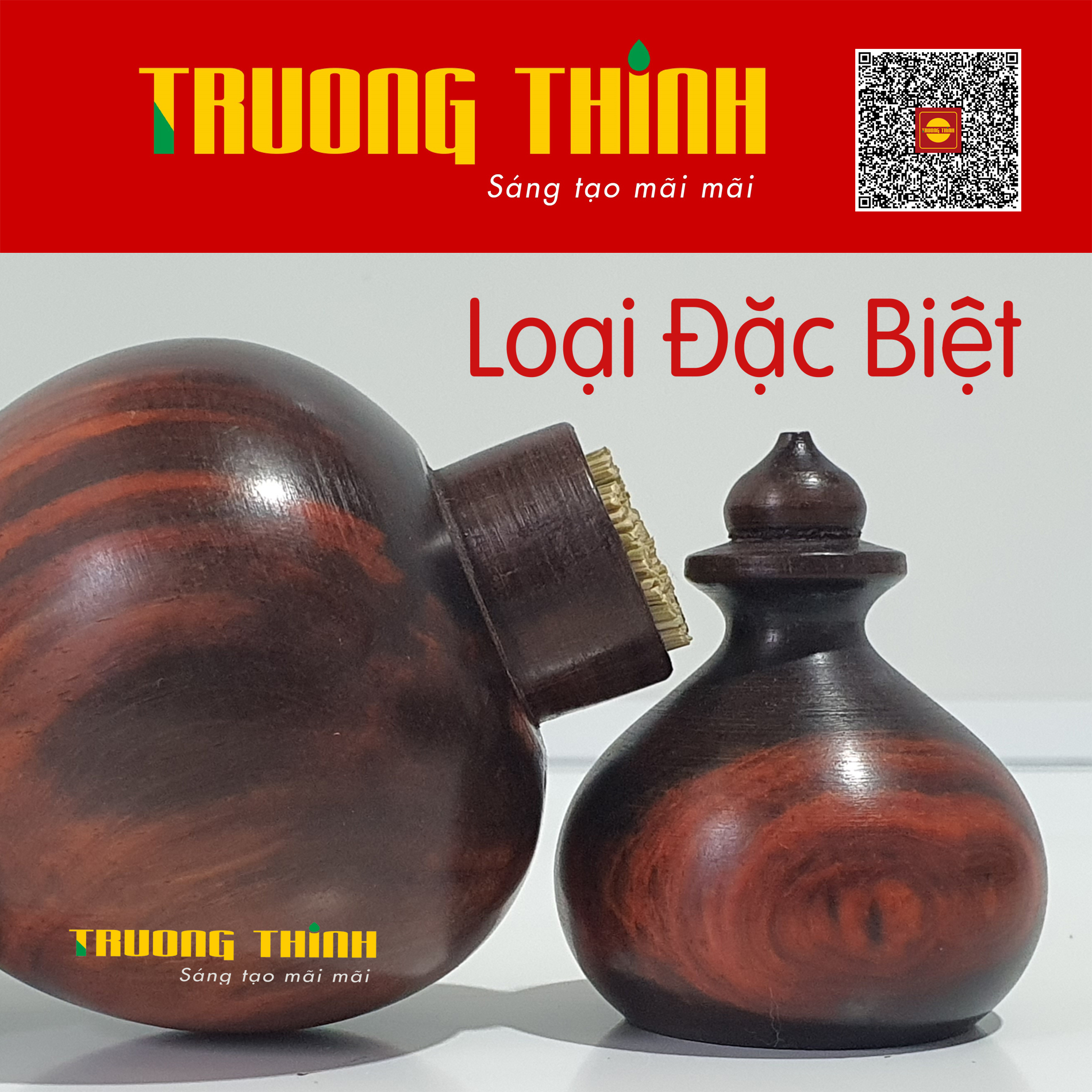 Lọ Hộp Đựng Tăm Bằng Gỗ Trắc Đỏ Đen Cao Cấp Trường Thịnh Tiện Dụng Bền Đẹp Sang Trọng Tiết Kiệm – Hình Hồ Lô Liền Khối.