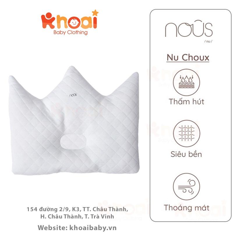 Phụ kiện NOUS - Gối bông hình vương miệng - Chất liệu cotton và bông