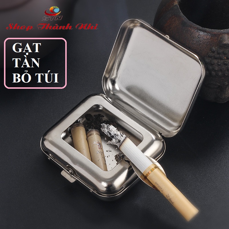 gạt tàn tẩu thuốc hợp kim nhôm cực đẹp, độc lạ bá đạo, kiểu bỏ túi STN1100