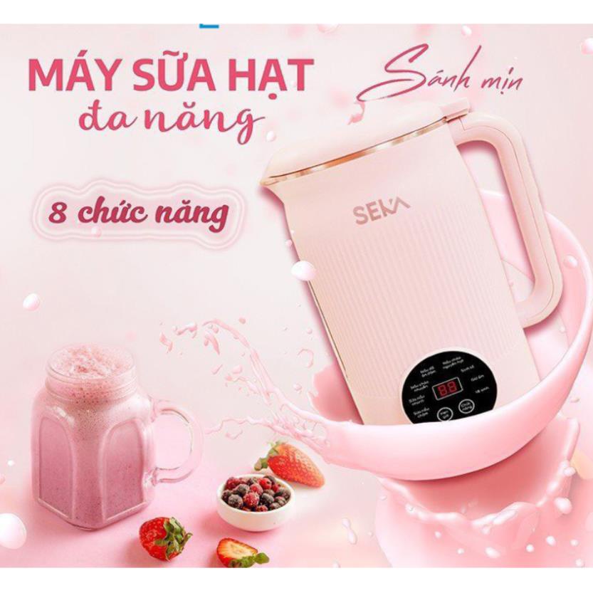 Máy Làm Sữa Hạt Đa Chức Năng Máy Xay Nấu Sữa Hạt Sữa Đậu Nành SEKA SK320 Pro 1200ml, Điều Khiển Cảm Ứng BH 1 Năm - Hàng chính hãng