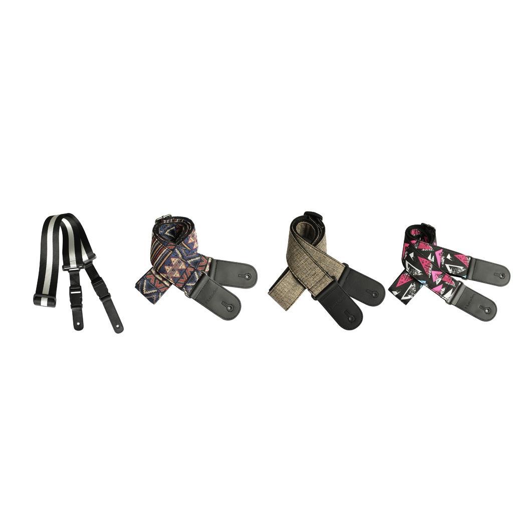 Electric Guitar Shoulder Strap with Leather Belt Musical String Instruments Accessories