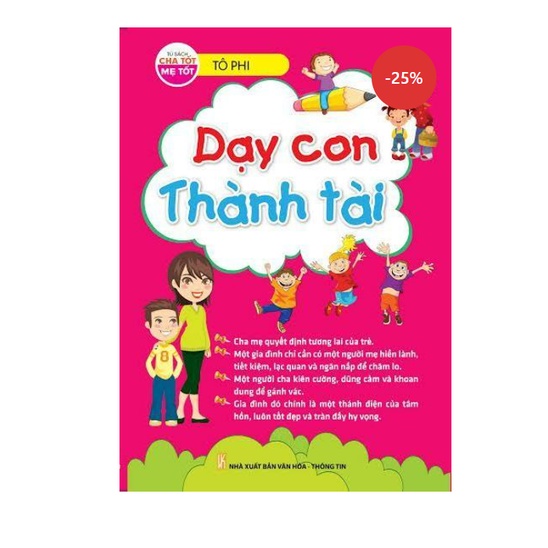 Sách - Dạy con thành tài (bìa mềm)