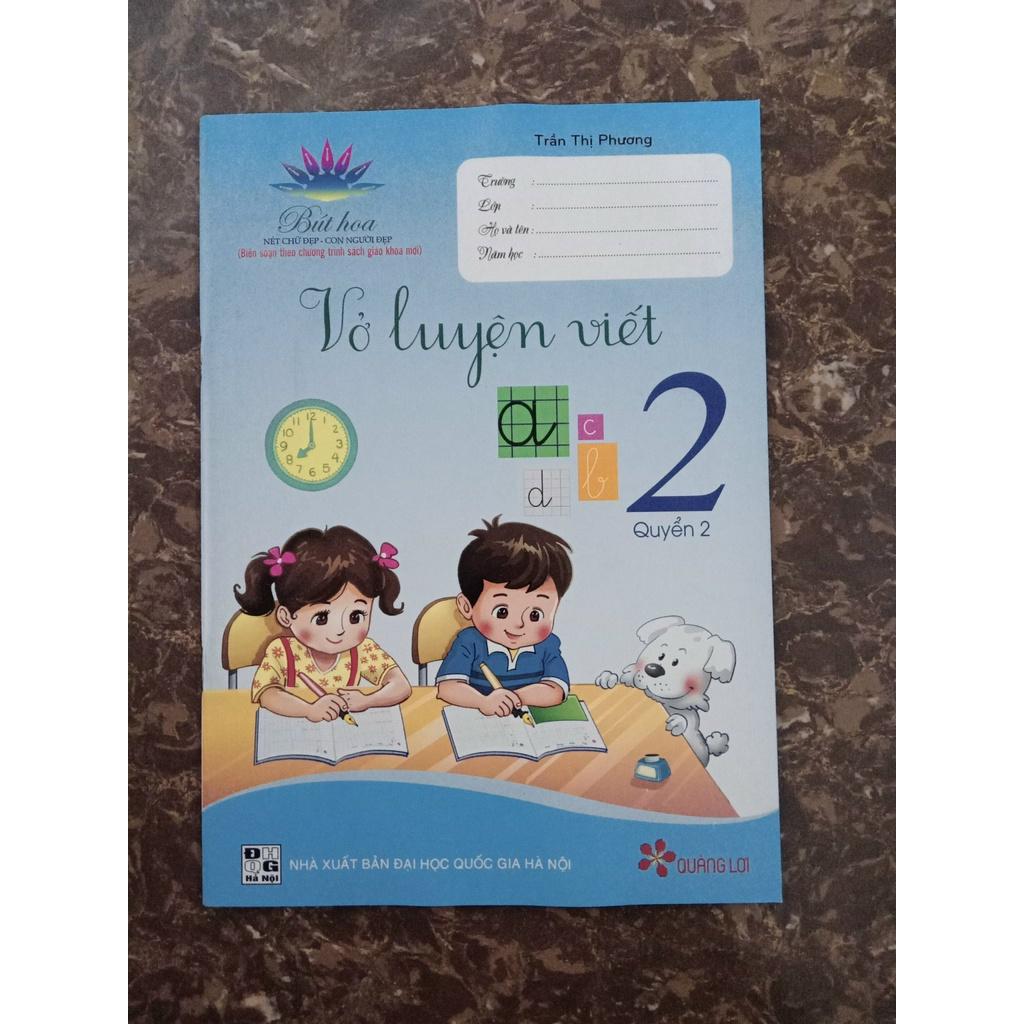 Sách - Vở luyện viết Lớp 2 Quyển 2
