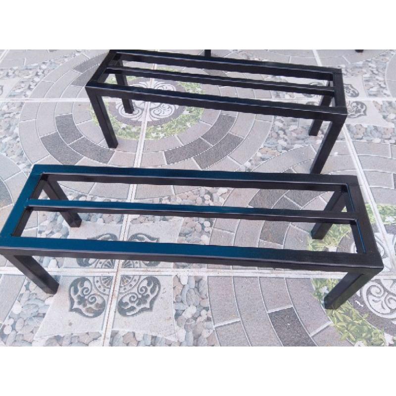 Kệ thép Dài 50cm, Rộng 15cm, Cao 15cm. Hộp thép 2x2cm. 1nan phụ