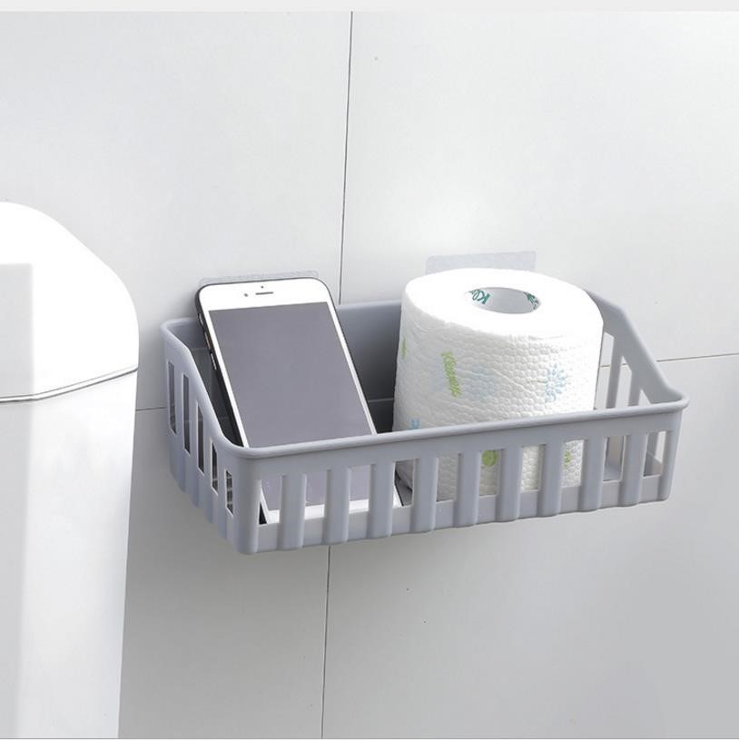 Kệ để đồ nhà tắm và nhà bếp đa năng dán tường - KE45