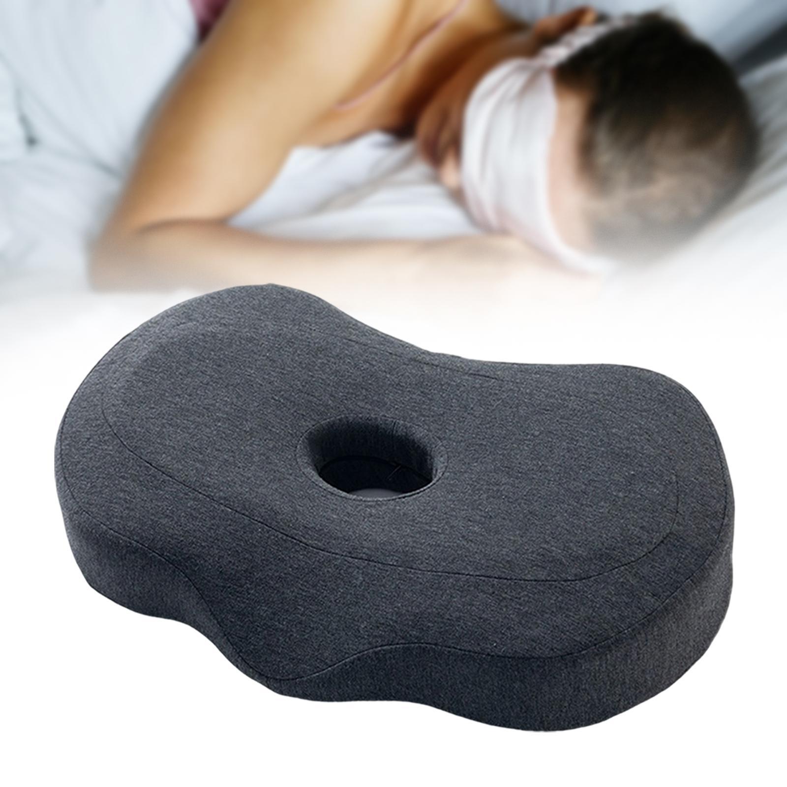 Ear Piercing Pillow Small Pillow with Ear Hole for Pressure Relieve Side Sleepers