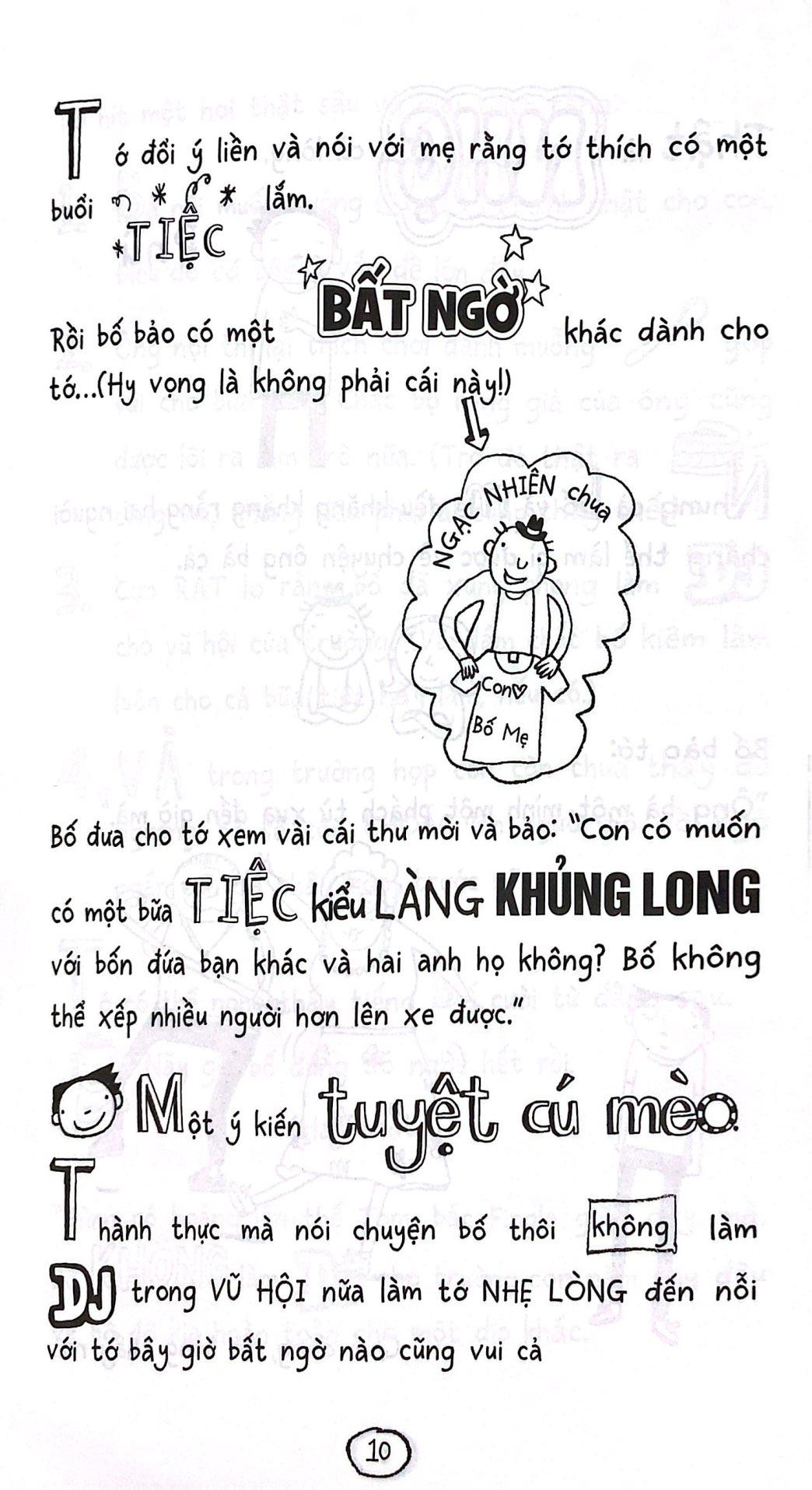 Sách - Thế Giới Tuyệt Vời Của Tom Gates - Sinh Nhật Tưng Bừng