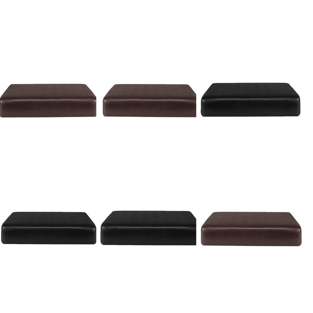 6x Single Sofa Seat Cushion Cover Patio Couch Chair Seat Pad Sleeves Stretch
