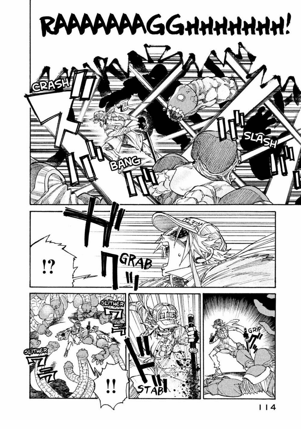 biệt đội tế bào black - hataraku saibou black chapter 4 18