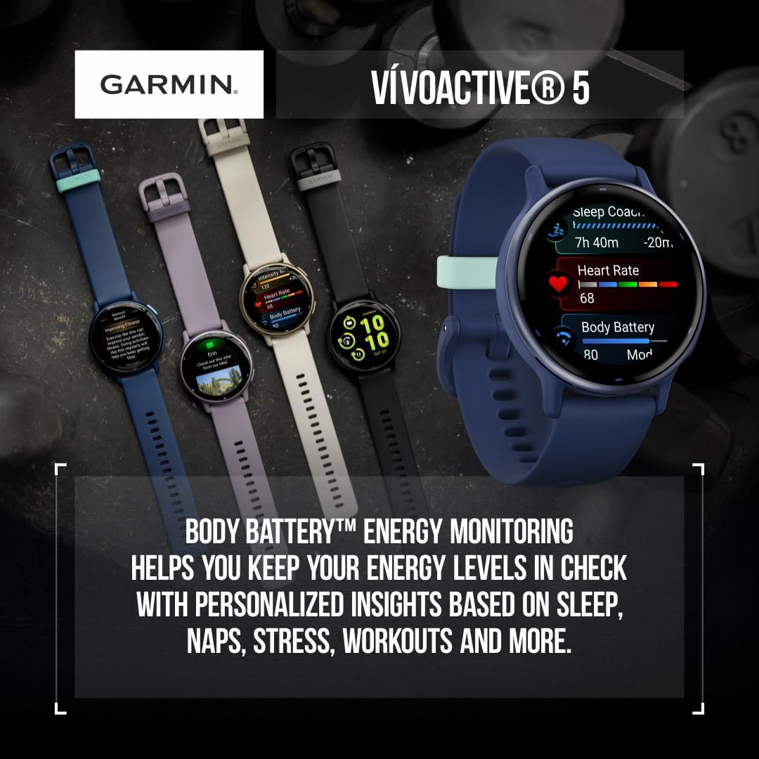 Đồng hồ thông minh Garmin Vivoactive 5 - Hàng chính hãng