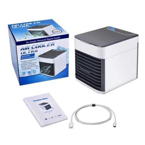 Quạt Điều Hoà Hơi Nước Làm Mát Không Khí Mini Để Bàn 16.5x16.5x17 cm