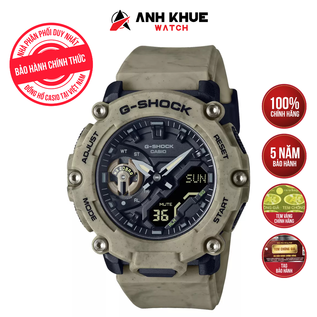 Đồng hồ Casio Nam G-Shock GA-2200SL-5ADR