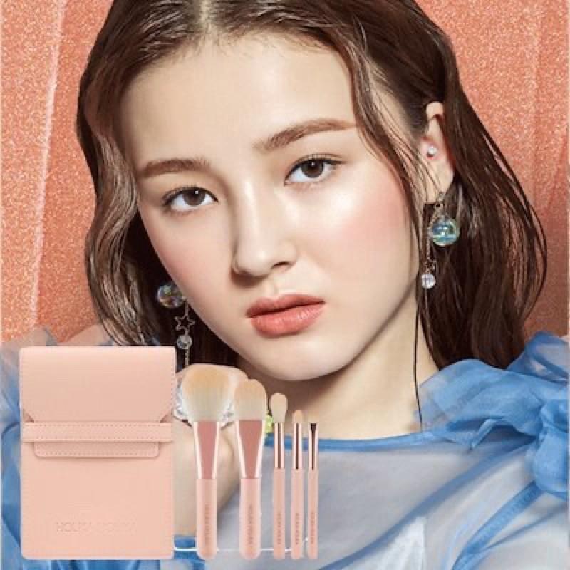 Set Cọ Trang Điểm Siêu Xinh Holika Holika nudrop mini brush set