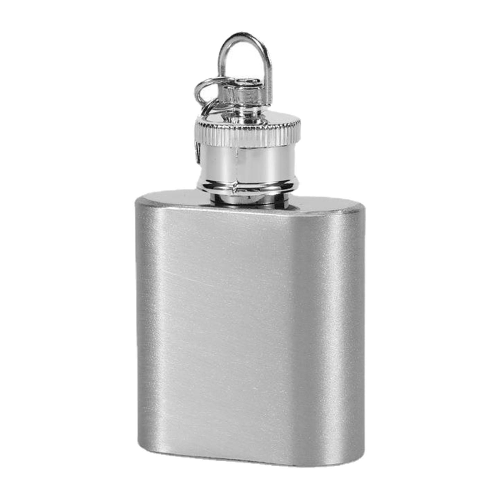 Hip Flagon Stainless Steel Pot Drink Bottle for Hiking Travel Men Indoor and Outdoor Barbecue