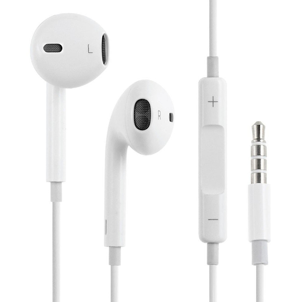 Tai Nghe Nhét Tai Dùng Cho iPhone 5s / 6 / 6 Plus / 6s / 6s Plus Apple EarPods (Trắng)