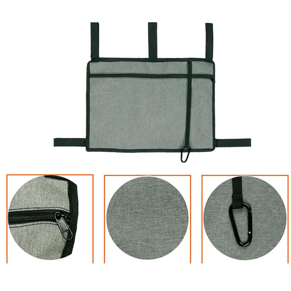 Túi đựng đồ hỗ trợ đi Xe lăn Thiết kế có sức chứa lớn quai đeo chắc chắn bằng vải Oxford chất lượng cao