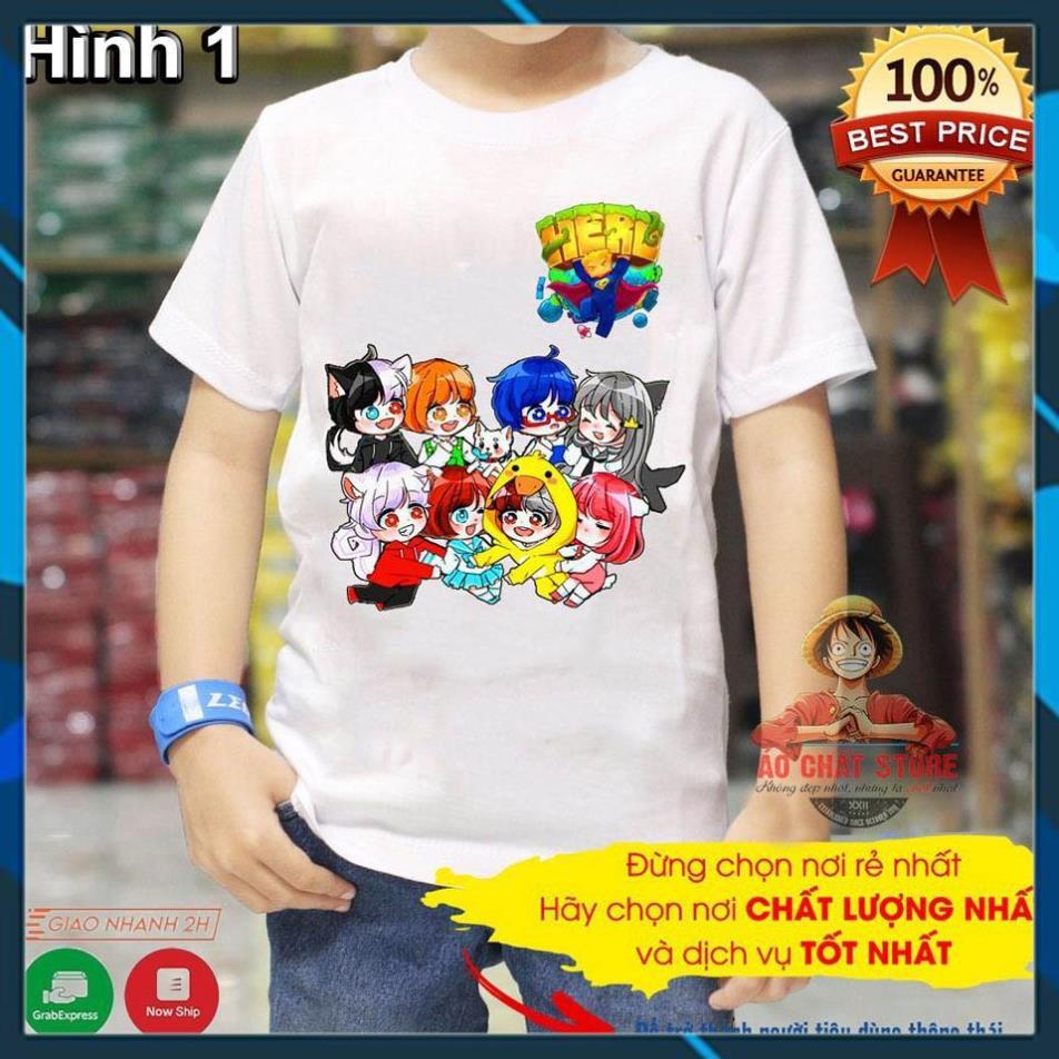 BST Áo Hero Team Mini World Đẹp | Áo Thun Mini World Toàn Thành Viên Hero Team MC6