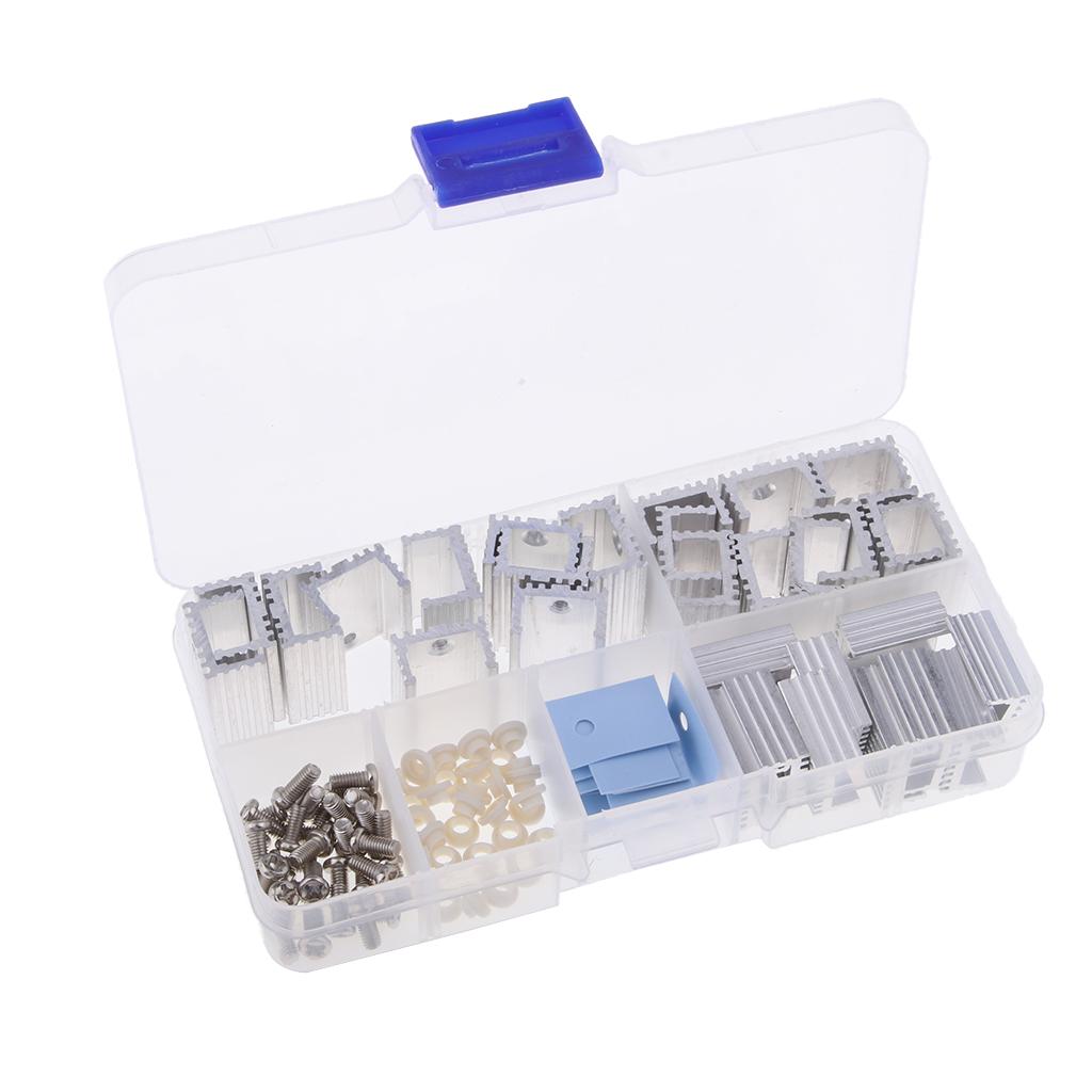 Heatsink Cooling Fin Radiator  Sink +to-220 Insulated Particle/ Sheet