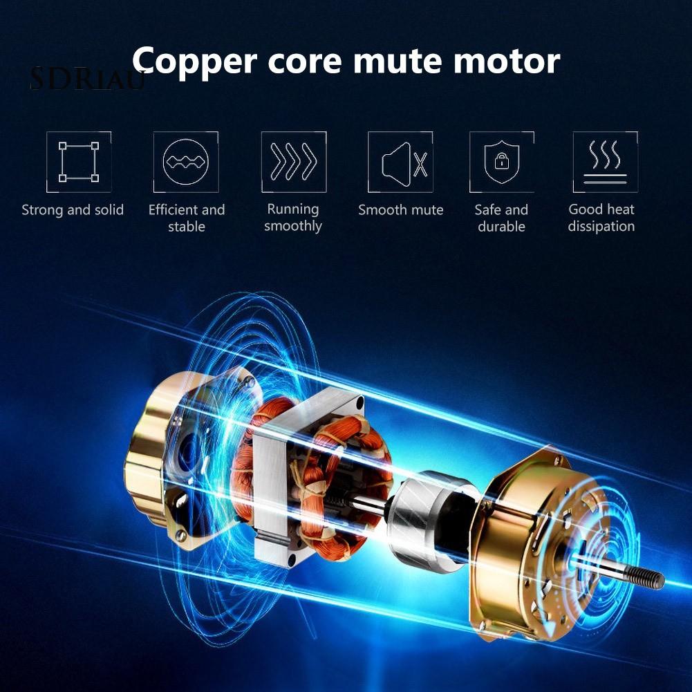 Quạt Làm Mát Xoay Hai Đầu 12 / 24v Cho Xe Hơi