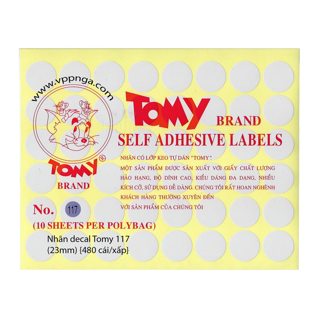 GIẤY TOMMY ĐỦ SIZE