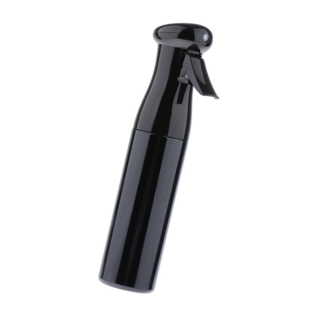 300ml Empty Hairdressing Hair Spray Bottle Water Sprayer Container 2x Black