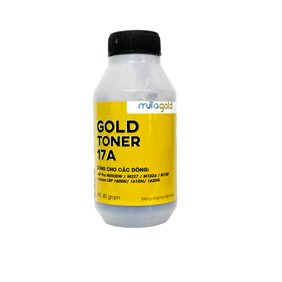 MỰC NẠP LASER TRẮNG ĐEN MITA GOLD TONER 17A/30A - HÀNG CHÍNH HÃNG