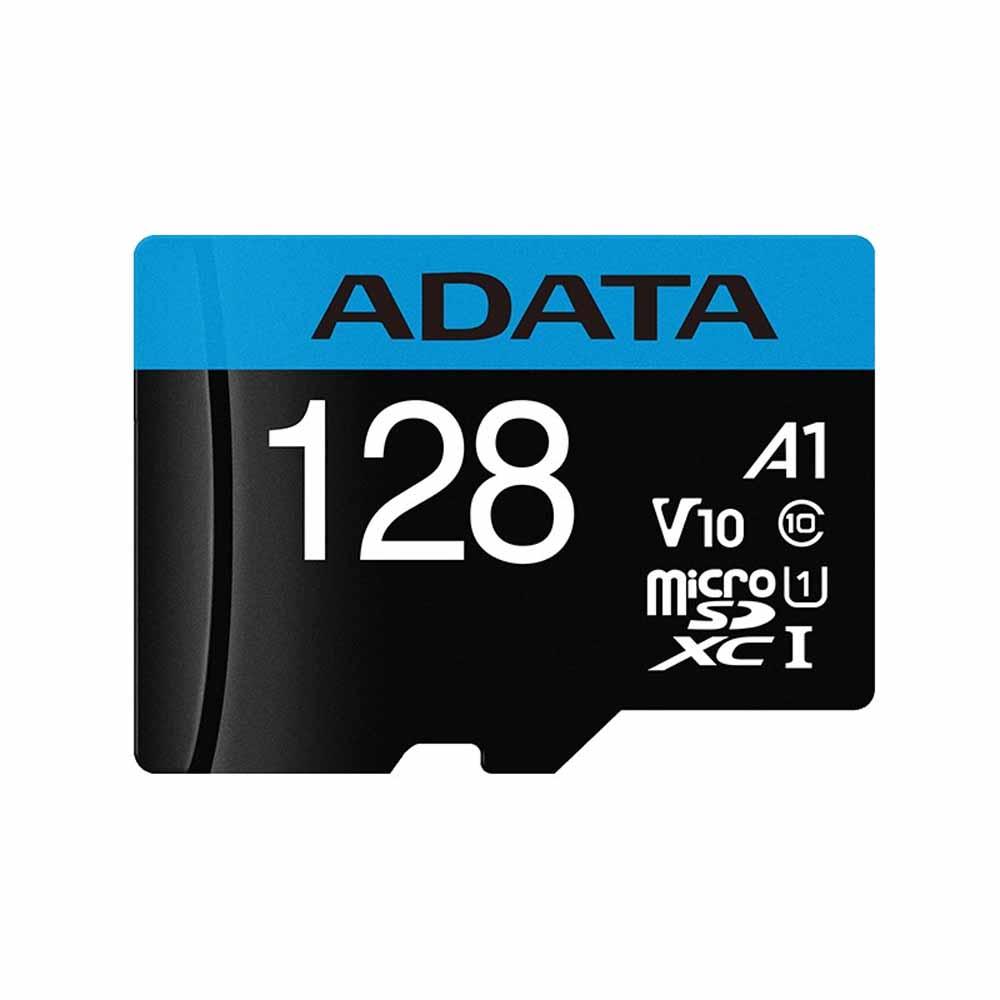 Thẻ nhớ ADATA Micro SD 64GB A1 U1 C10 V10 Thẻ TF tốc độ cao Hỗ trợ quay video HD 1080P giám sát tại nhà bằng camera hành trình - Màu xanh lam - 64GB