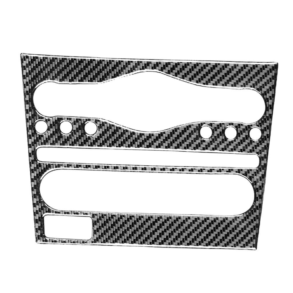Radio Console Panel Cover Trim Carbon Fiber Replace for G37