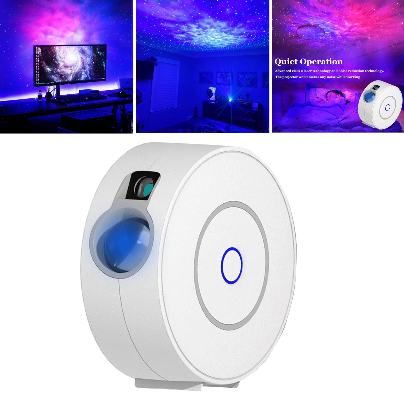 LED Galaxy Starry Night Light Projector Ocean Star Sky Party Remote Lamp