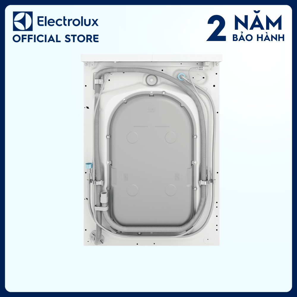 [Miễn phí giao hàng toàn quốc] [Miễn phí lắp đặt] Máy giặt cửa trước Electrolux 8kg UltimateCare 300 - EWF8024D3WB - Giặt hơi nước diệt 99.9% vi khuẩn hiệu quả trên nhiều loại vải khác nhau, tiết kiệm điện năng [Hàng Chính Hãng]