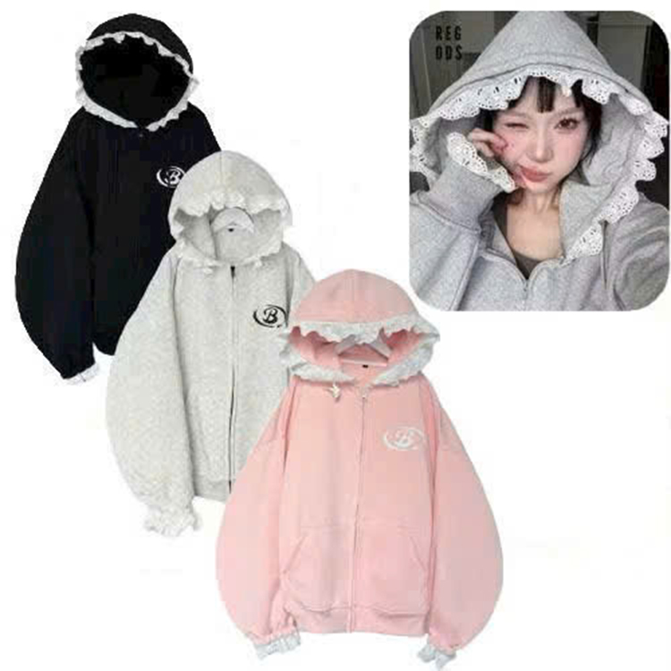 Áo Khoác Chất nỉ bông dày mịn ,nón 2 lớp vải chính ,dây kéo phao,tay rộng cánh dơi.ren nón và lai tay 2 Size L,XL