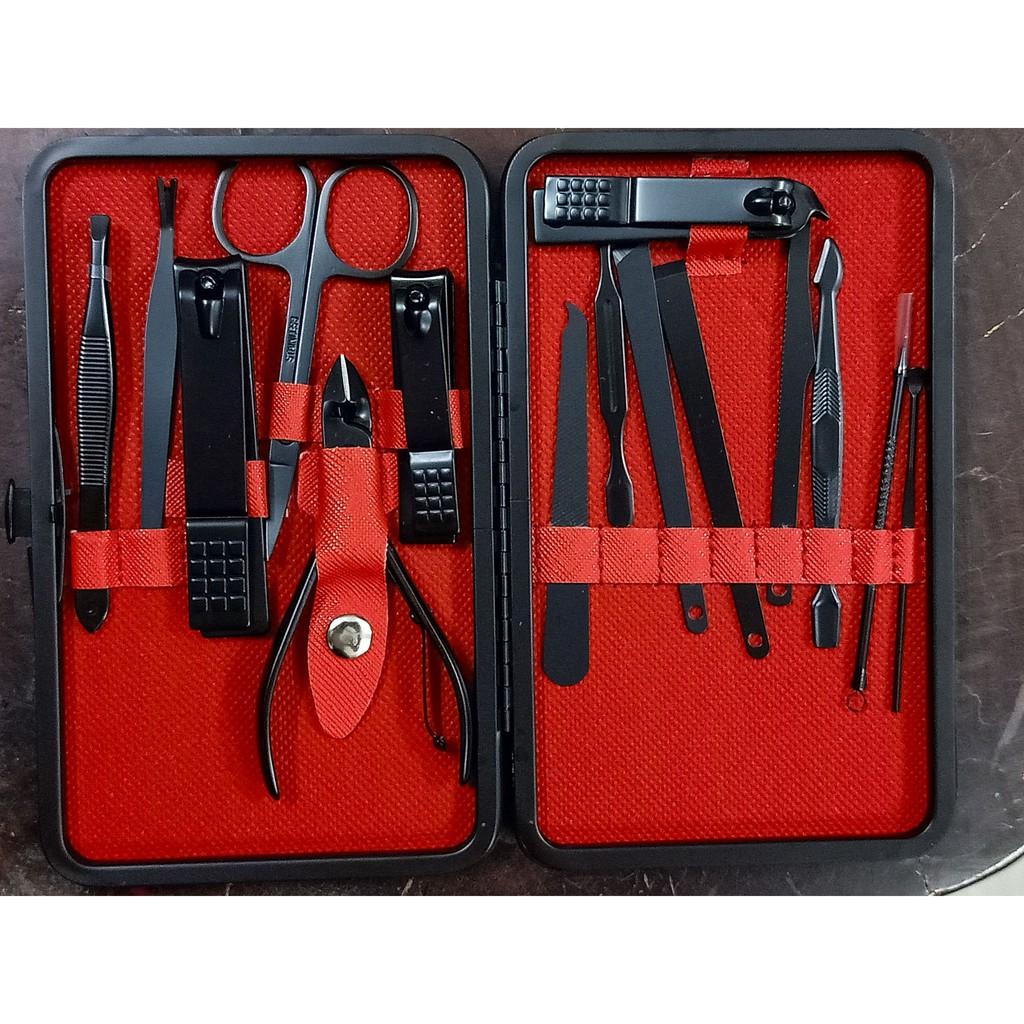 BỘ KỀM CẮT MÓNG TAY TIỆN DỤNG - BỘ KÌM BẤM MÓNG TAY 12 - 15- 19 MÓN