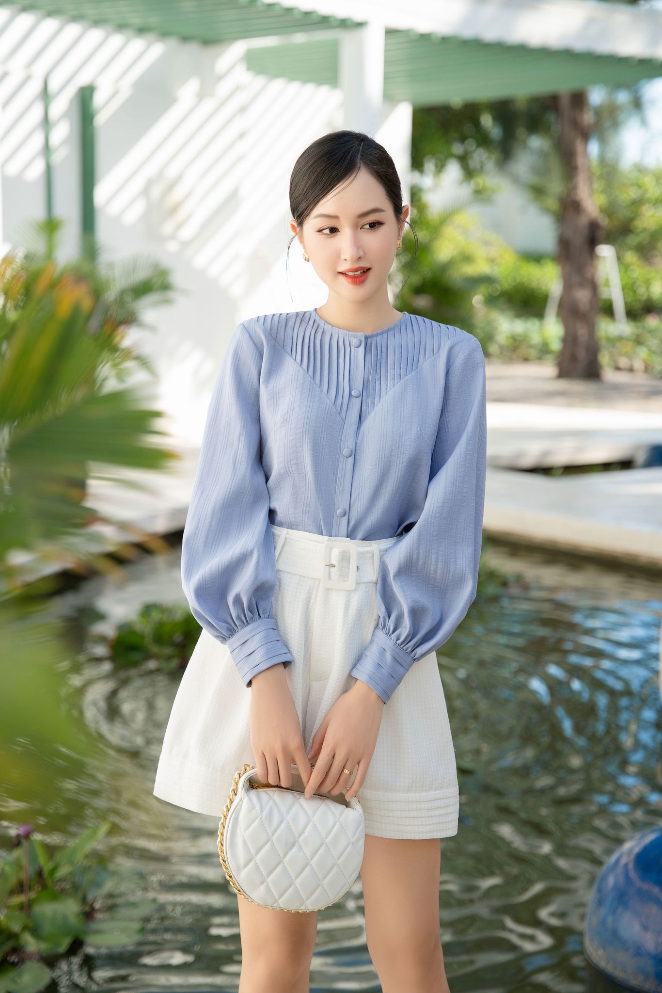 OLV - Áo Mina Pleated Shirt