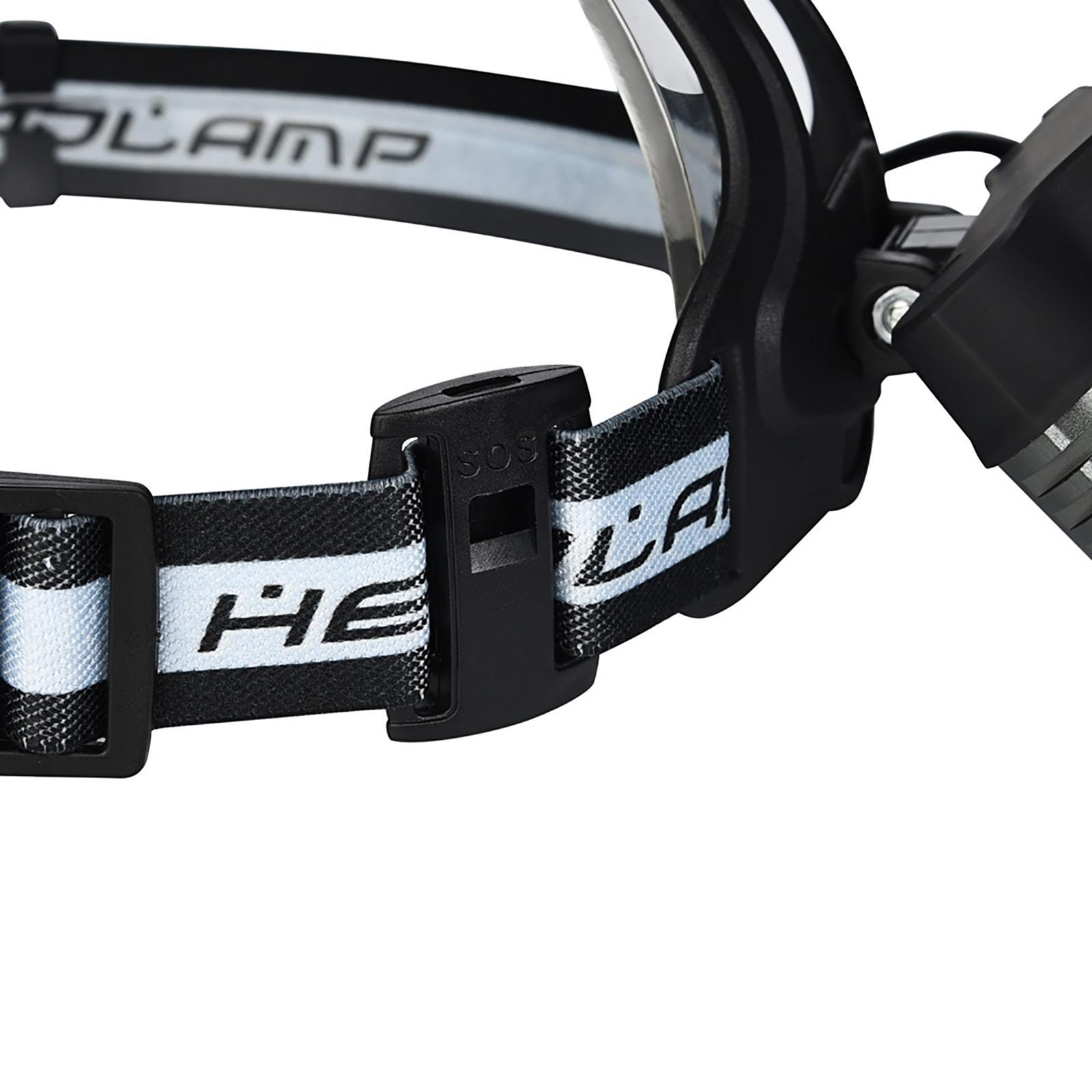 LED Head Light with Red Light Rechargeable LED Headlamp for Outdoor Camping Adults