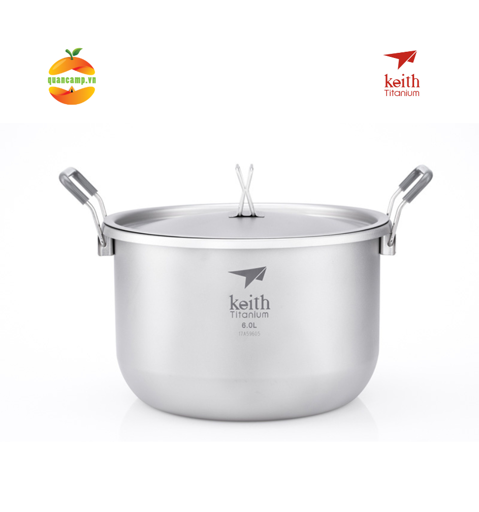 Nồi titanium KEITH Ti8301 6000ml [Hàng chính hãng]